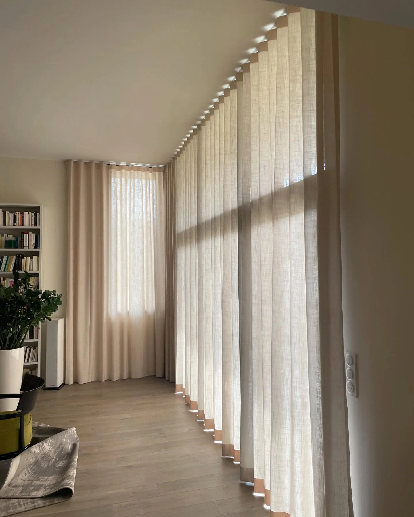 Rideaux sur mesure confectionnés par Côté Déco