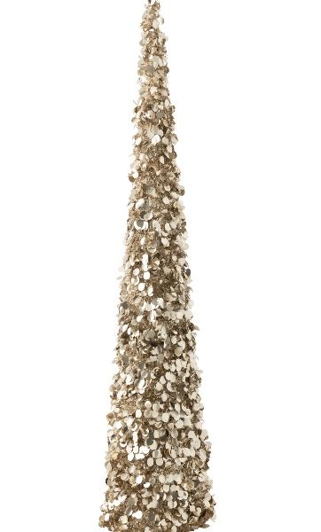 Arbre Pétillant Polystyrène Grège Extra Large – Image 1