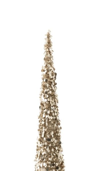 Arbre Pétillant Polystyrène Grège Large – Image 1