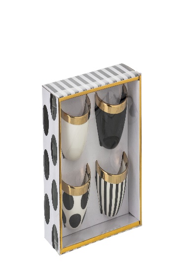 Boite De 4 Tasses Ceramique Mix – Image 2