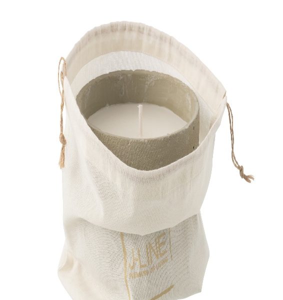 Bougie D'extérieur 31h Rond Paraffine Vert Clair Medium – Image 2