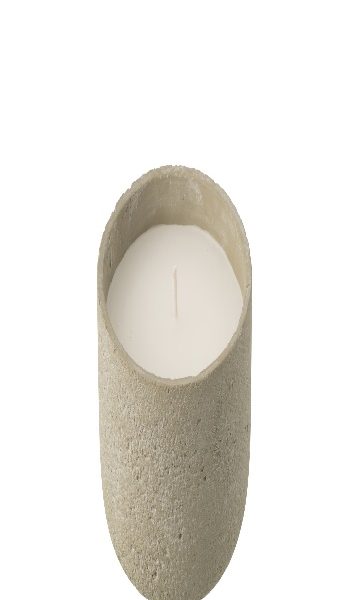Bougie D'extérieur 31h Rond Paraffine Vert Clair Medium