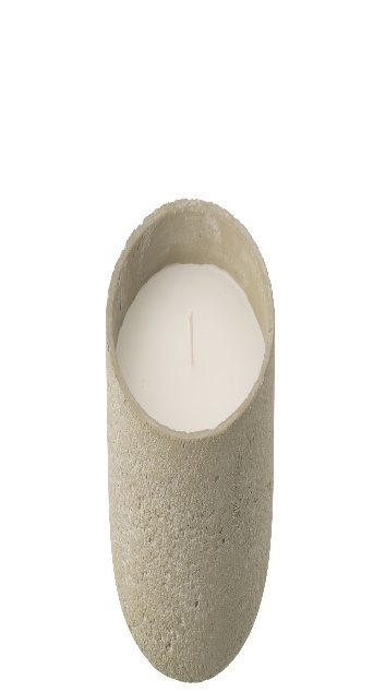Bougie D'extérieur 31h Rond Paraffine Vert Clair Medium