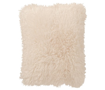Coussin Moutie Polyester Blanc