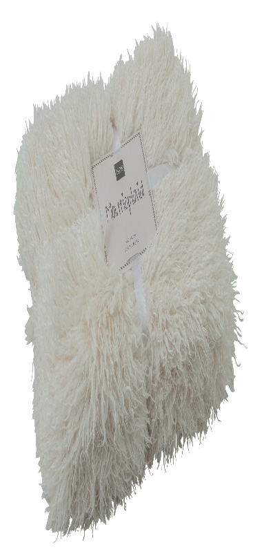 Couverture Moutie Polyester Blanc
