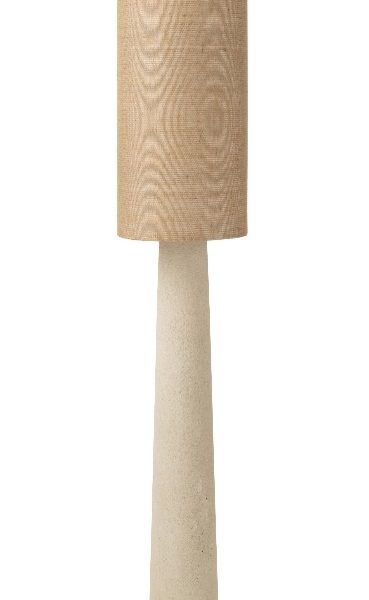 Lampadaire Ava Fibre De Verre/Jute Naturel Large – Image 1