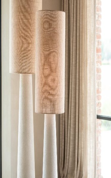 Lampadaire Ava Fibre De Verre/Jute Naturel Small – Image 2