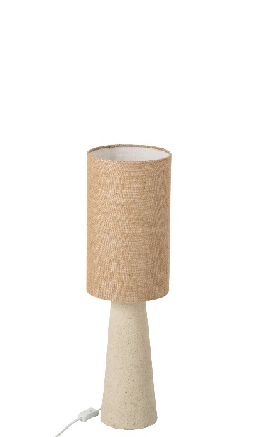 Lampe De Table Ava Fibre De Verre Naturel Extra Small