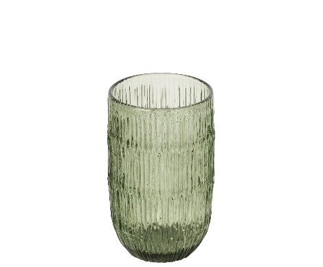 Verre Côtelé Verre Vert